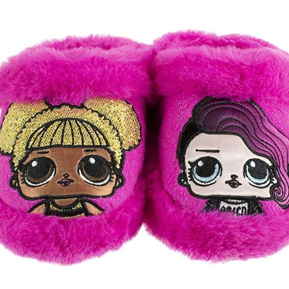 lol surprise doll slippers
